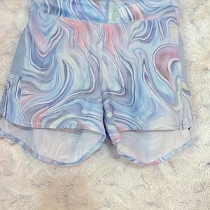 Athleta pastel shorts